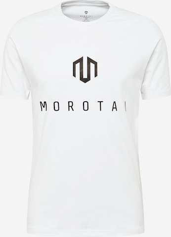 MOROTAI Λειτουργικό μπλουζάκι σε λευκό: μπροστά