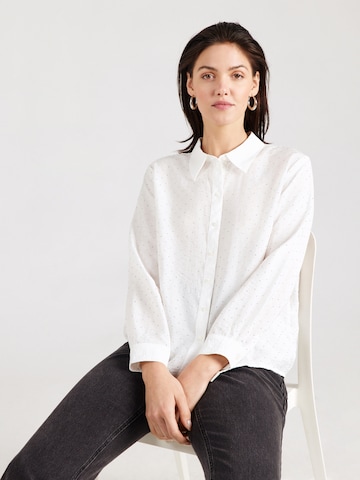 JDY Blouse 'Rina' in Wit: voorkant
