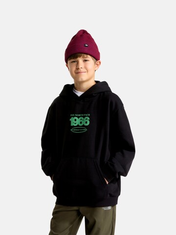 THE NORTH FACE Sweatshirt i svart: framsida