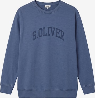 s.Oliver - Sudadera en azul: frente