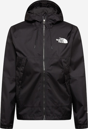 THE NORTH FACE Casaco outdoor 'Mountain' em preto / branco, Vista do produto