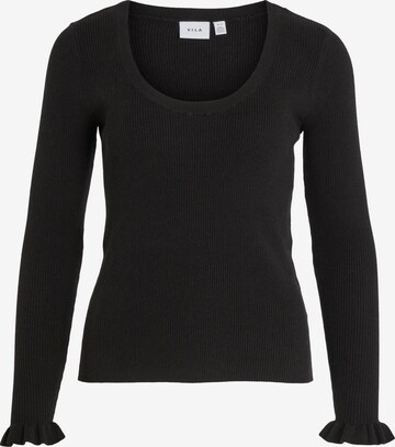 VILA - Pullover 'Luciana' em preto: frente