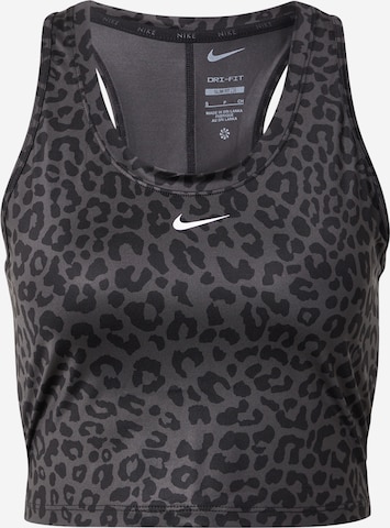 NIKE - Top desportivo em cinzento: frente