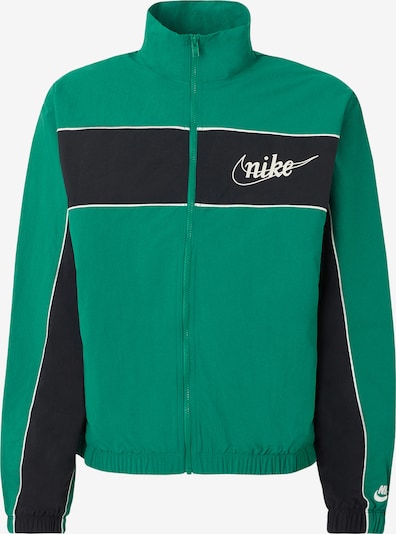 XS dydžio Demisezoninė striukė 'CLUB' iš Nike Sportswear, spalva – žolės žalia / juoda / balta, Prekių apžvalga