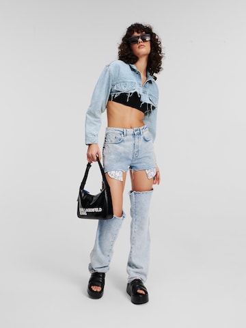 KARL LAGERFELD JEANS Tussenjas in Blauw