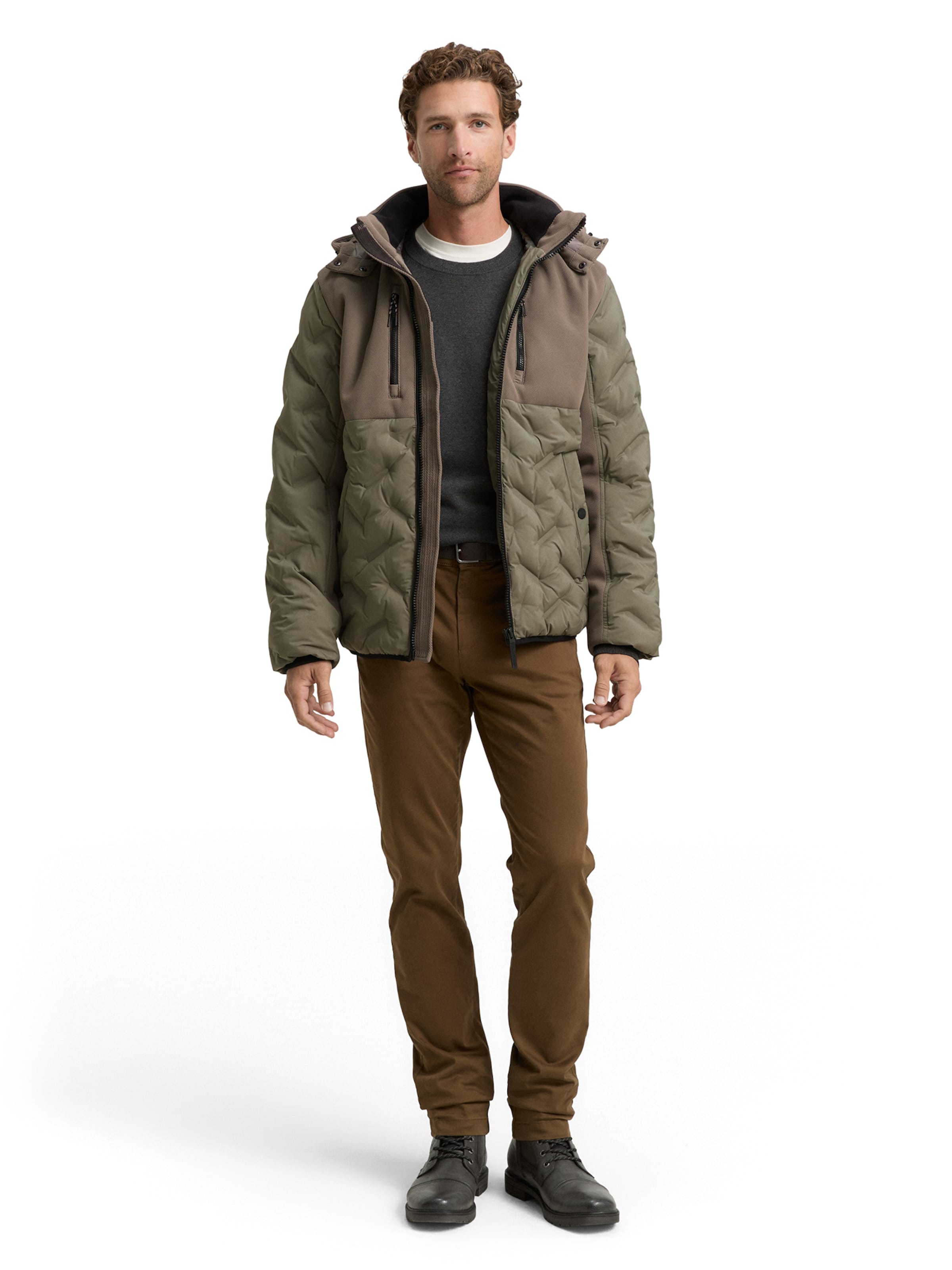 Giacca invernale di TOM TAILOR in verde