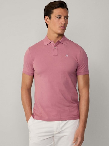 Hackett London Poloshirt in Rot: Vorderseite