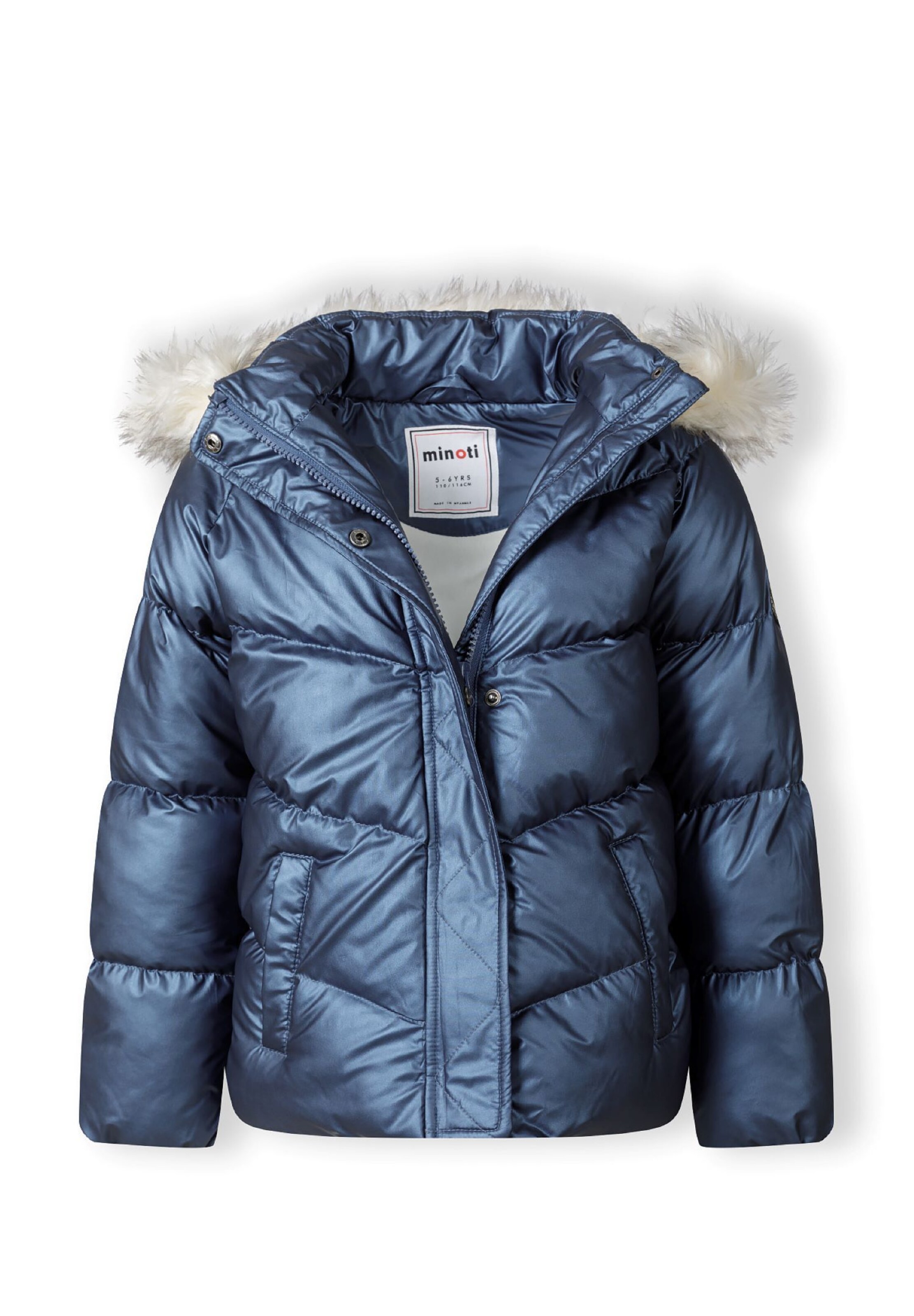 MINOTI Zimní bunda – modrá