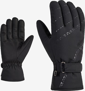 ZIENER Athletic Gloves 'Korva' in Black: front