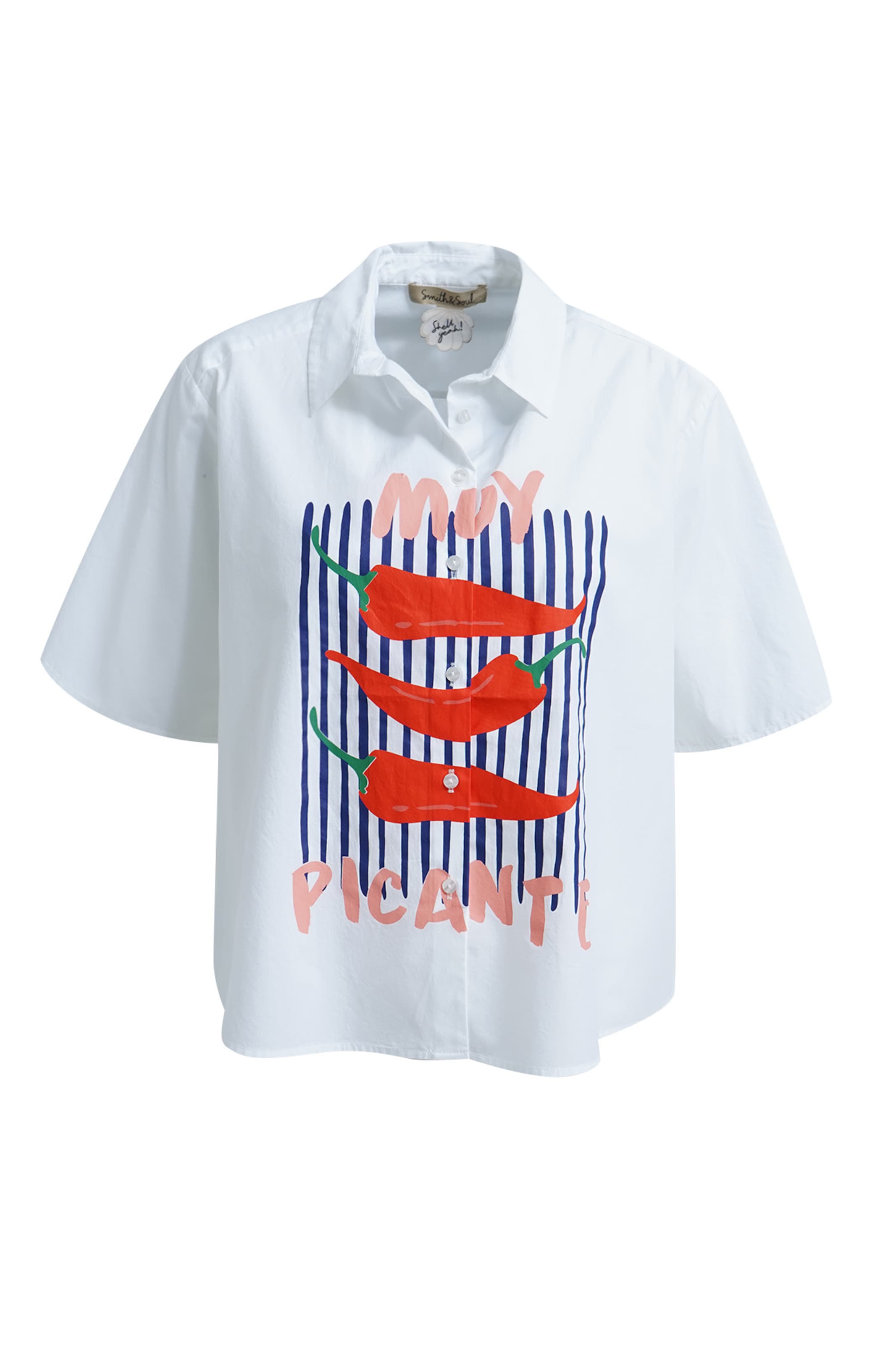Smith&Soul Bluse in Weiß: Vorderseite