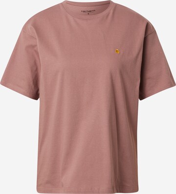 Carhartt WIP T-Shirt 'Chase' in Pink: predná strana