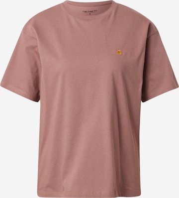 Tricou 'Chase' de la Carhartt WIP pe roz: față