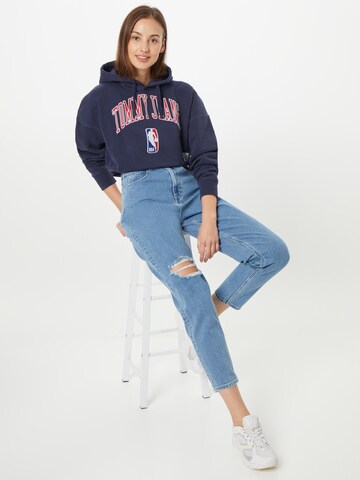 Tommy Jeans Mikina – modrá