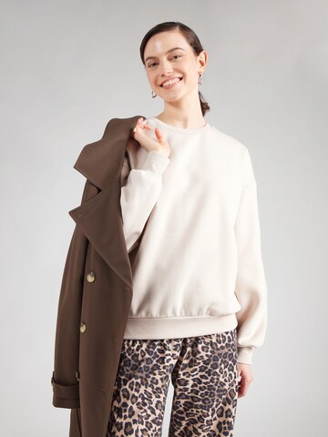 STUDIO SELECT Sweatshirt 'Lotta' in Beige: voorkant