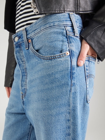 LEVI'S ® Normální Džíny 'Ribcage Straight Ankle Jeans' – modrá