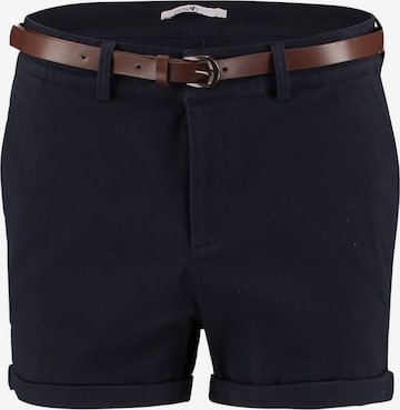 Hailys Regular Chino 'Co44nny' in Blauw: voorkant