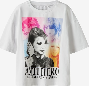 balta NAME IT Marškinėliai 'NKFJIXIBI TSWIFT': priekis