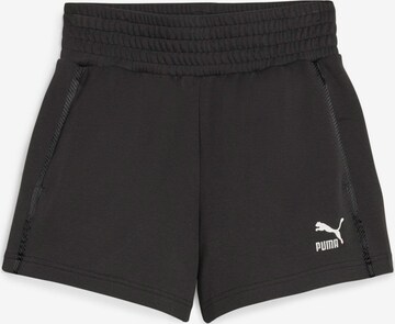 Regular Pantalon PUMA en noir : devant