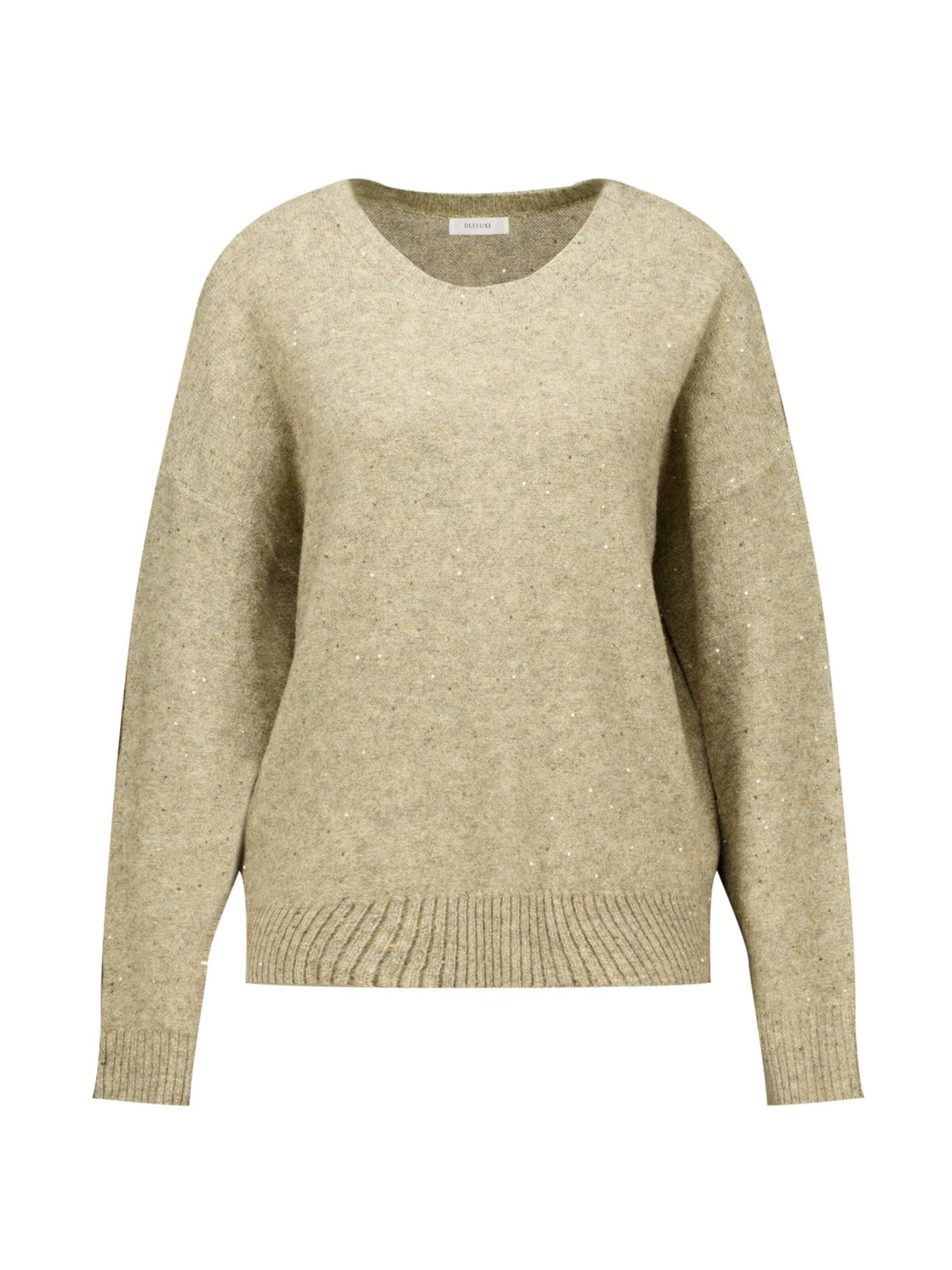 Deeluxe Pullover‌‌‌‌‌‌‌ in Beige: Vorderseite
