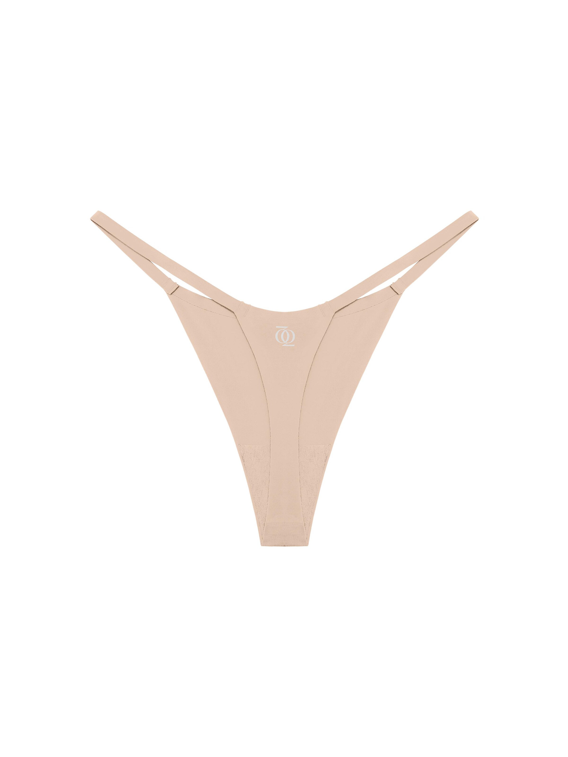 GOD SAVE QUEENS Thong 'Second Skin G-String' in Beige