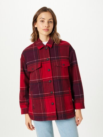 IKKS Between-Season Jacket in Red: front