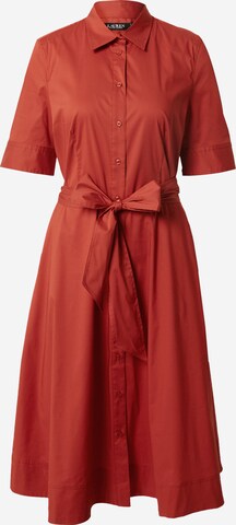 Lauren Ralph Lauren Sukienka koszulowa 'FINNBARR' w kolorze czerwony: przód