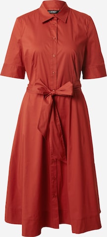 Abito camicia 'FINNBARR' di Lauren Ralph Lauren in rosso: frontale