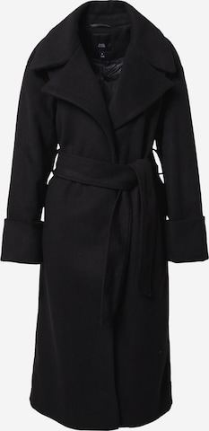 River Island Between-seasons coat in Black: front