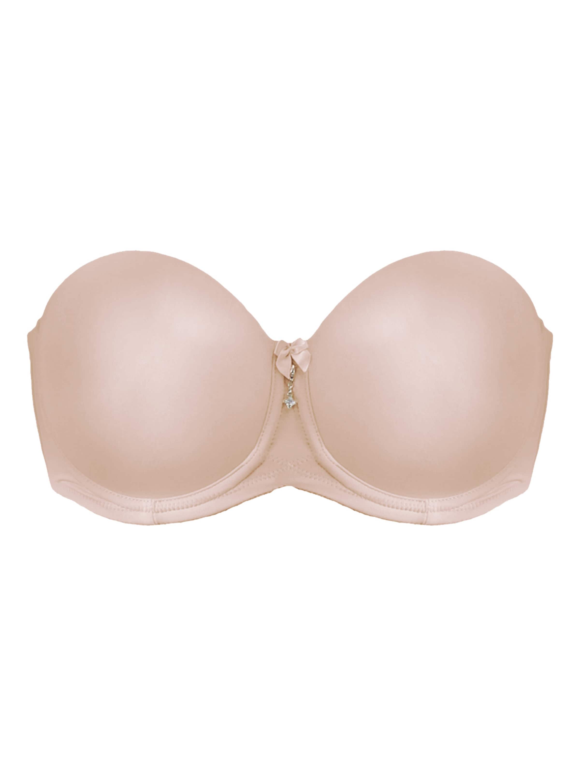 SugarShape Bandeau BH  'Liberty' in Beige: Vorderseite