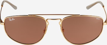 Ray-Ban Sonnenbrille '0RB3668' in Gold