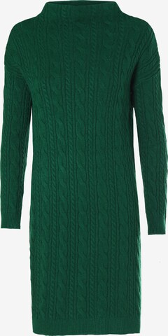 TATUUM Pletena obleka 'WENWI' | zelena barva: sprednja stran