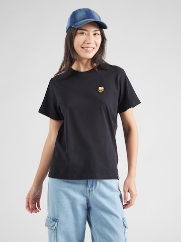 Iriedaily Shirt 'Burger Love' in Blue: front