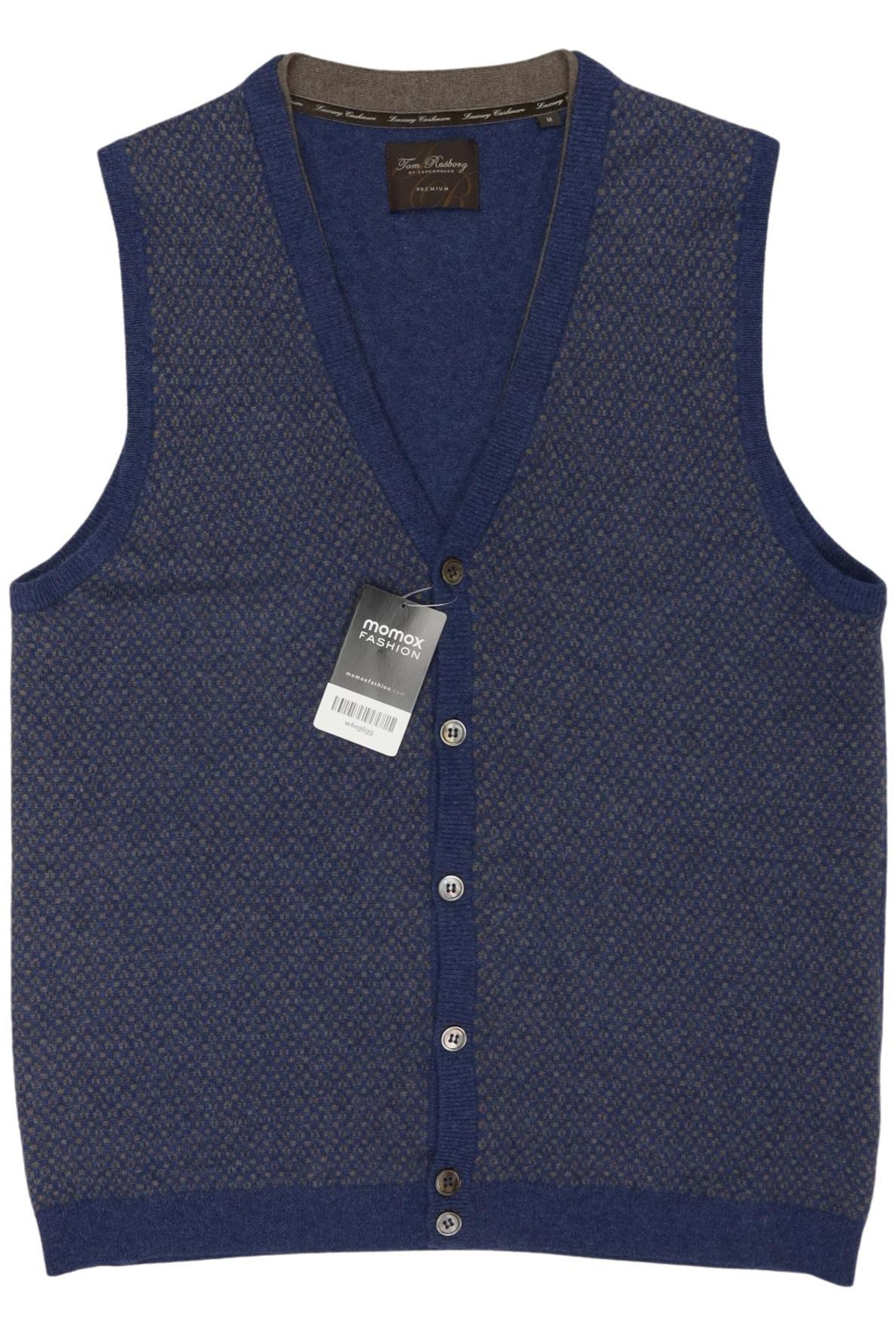 Tom Rusborg Vest in M in Blue: front