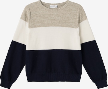 NAME IT Trui 'NKMVohan' in Bruin: voorkant