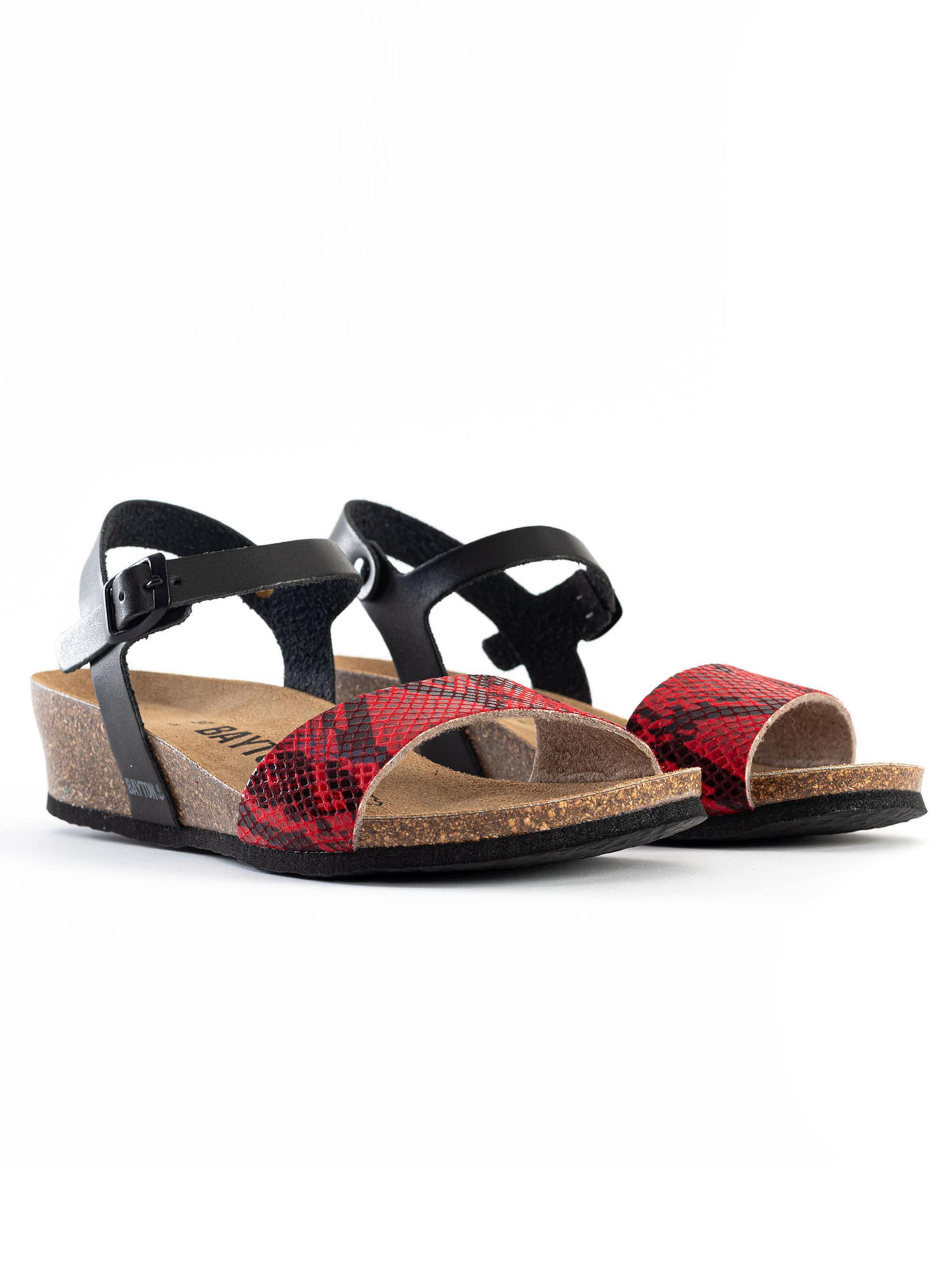 Bayton - Sandalias con hebilla 'Wodonga' en rojo