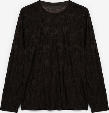 Fiorella Rubino - Blusa en negro: frente