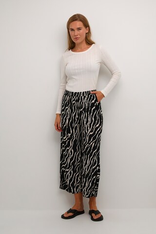 Kaffe Loose fit Pants 'Dacia' in Black