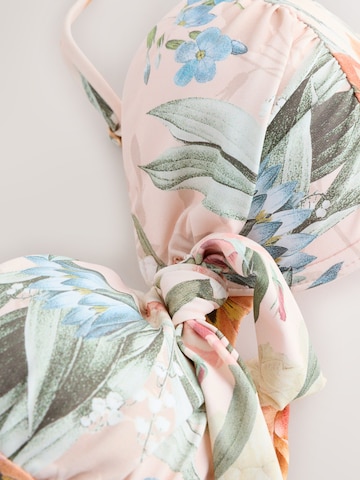 Next Bandeau Bikini top in Pink