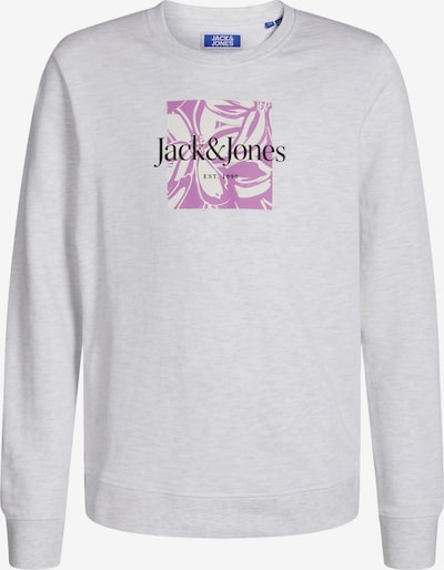 Jack & Jones Junior Sweatshirt 'Lafayette' in de kleur Grijs gemêleerd / Gemengde kleuren, Productweergave