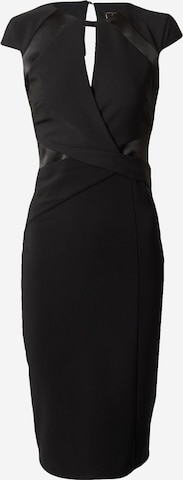 Lipsy Pouzdrové šaty – černá: přední strana