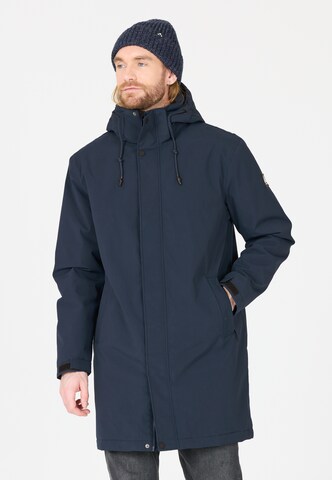 Whistler Parka 'Volcan' in Blau: Vorderseite