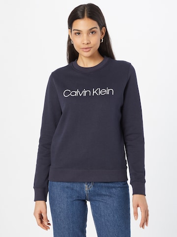 Calvin Klein Regular Sweatshirt in Blue: front