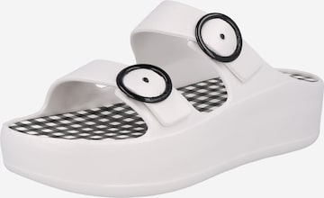 LEMON JELLY Mules 'MARIS' in White: front