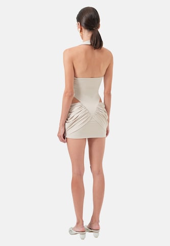 OW Collection Jurk 'Dione' in Beige