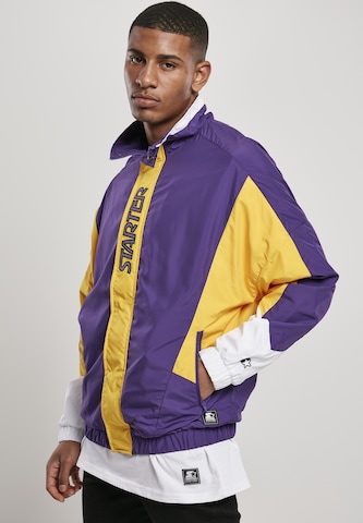 Starter Black Label Between-Season Jacket in Purple