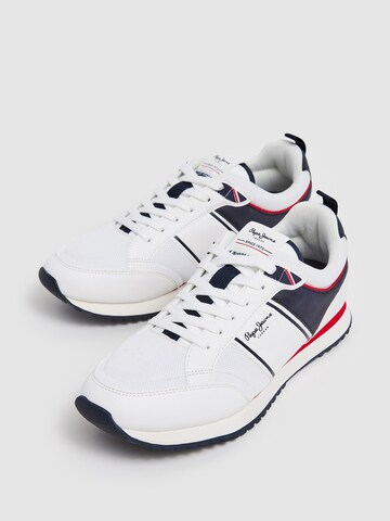 Pepe Jeans Platform trainers 'Dublin' in White
