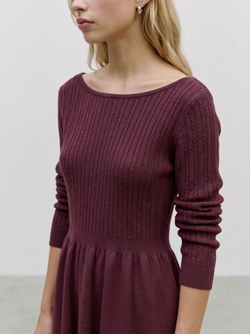 VERO MODA Knit dress in Red