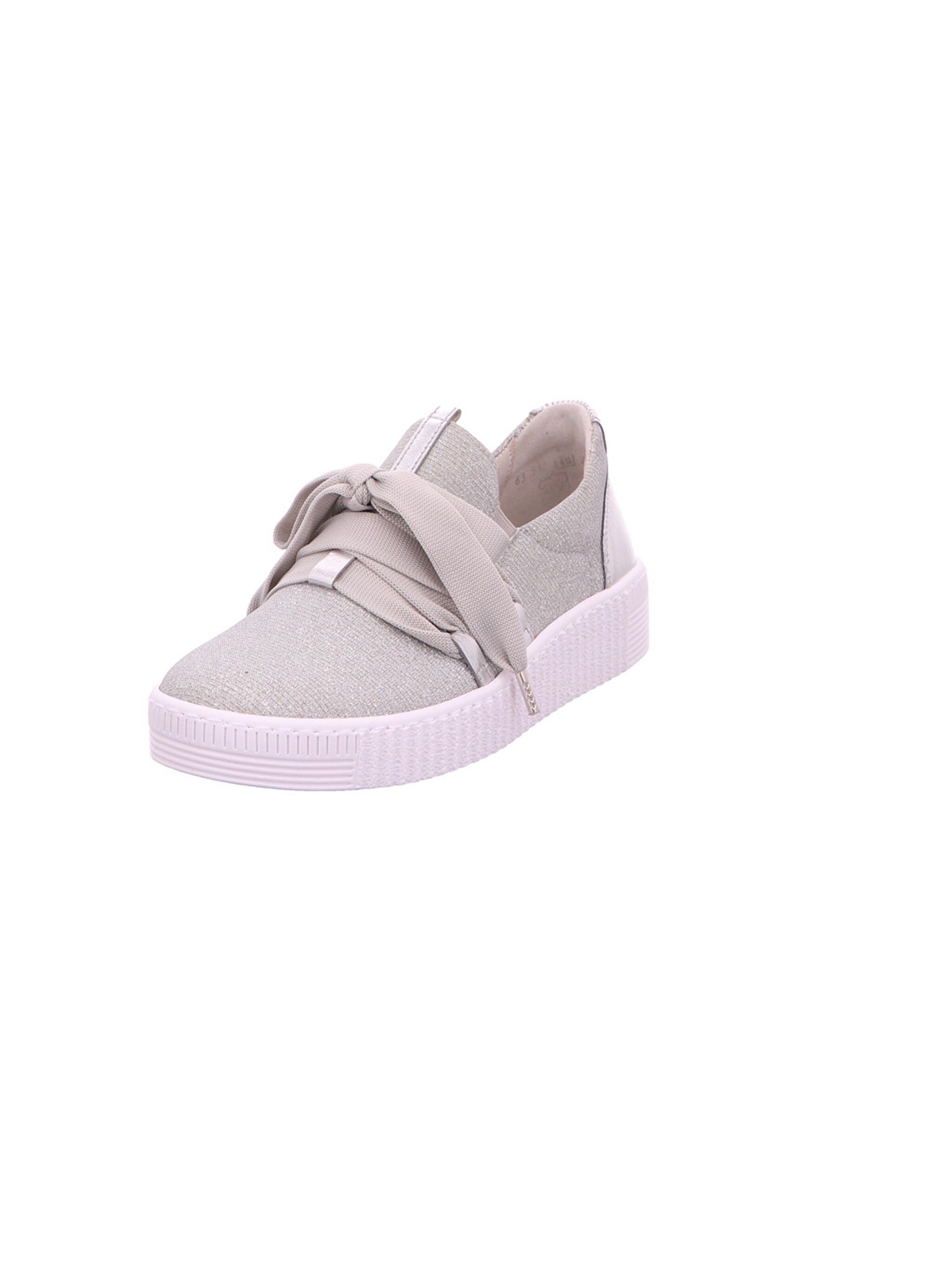 GABOR Platform trainers in Silver: front