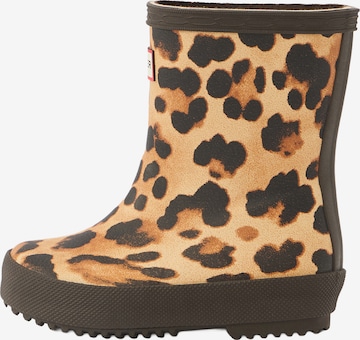 HUNTER Kumisaappaat värissä ruskea: etupuoli