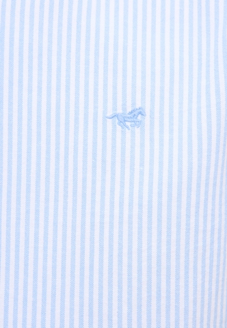 MUSTANG Regular Fit Hemd ' Berkeley ' in Blau
